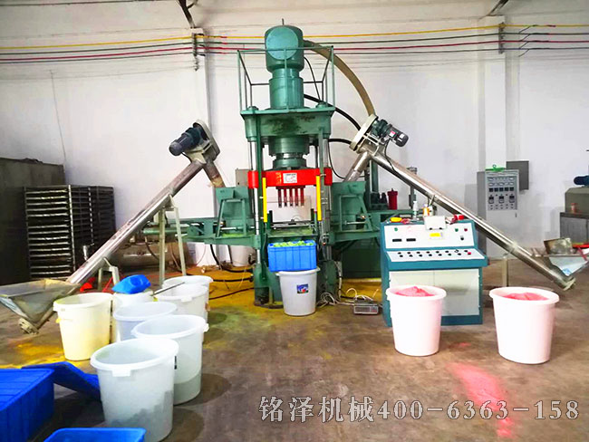 廣東中山200噸魚餌壓塊機（jī）